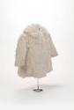 Girl's Ivory Fur Coat