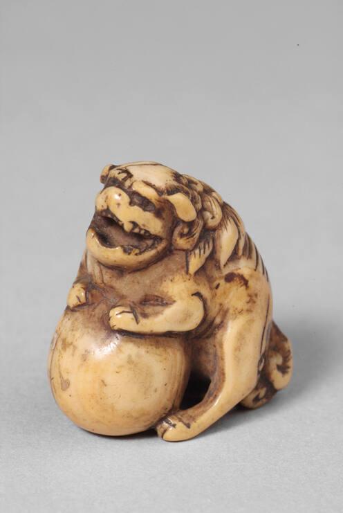 Japanese Shishi Dog Netsuke – Works – eMuseum