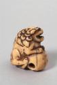 Japanese Shishi Dog Netsuke