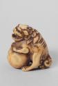 Japanese Shishi Dog Netsuke