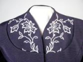 Embroidered Blue Coat