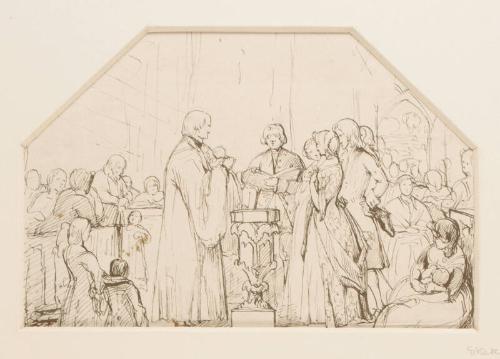 Sketch for "Baptism in Scotland"