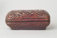 Guri Red Lacquer Box and Cover