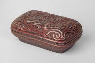 Guri Red Lacquer Box and Cover