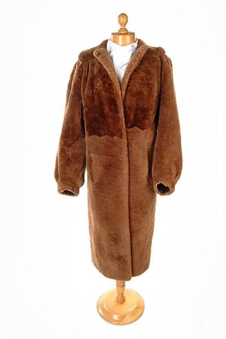 Sheepskin 'Utility Mark' Coat