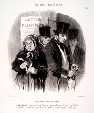 Les Beaux Jours de la Vie. Une Loterie Philantropique