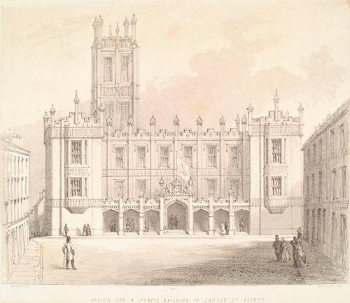 Design for a Public Building in Castle Street, Aberdeen