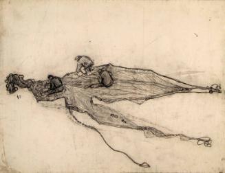 Three Men Mending a Net, Forte dei Marmi