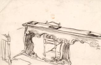 Pew and Chair in San Marco, Venice