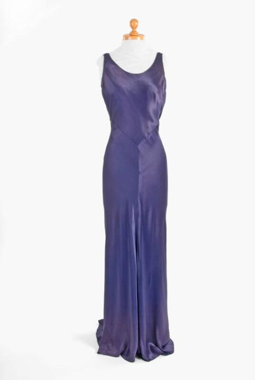 Midnight Blue Evening Dress