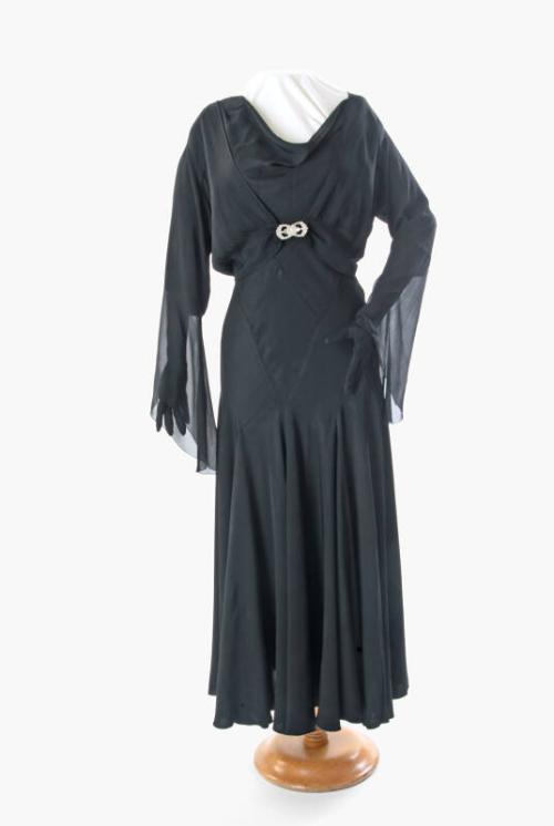 Black Evening Dress and Jacket