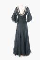 Black Chiffon Evening Dress with Diamantes