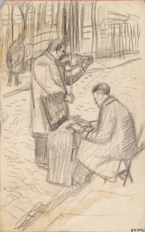 Street Musicians (probably In Paris)
