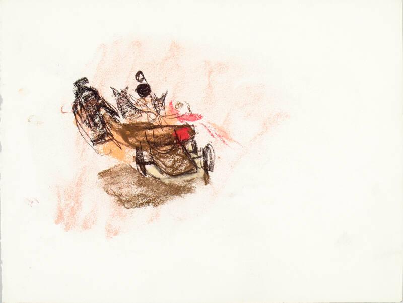 Cart Seen from Behind