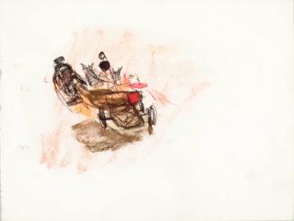 Cart Seen from Behind