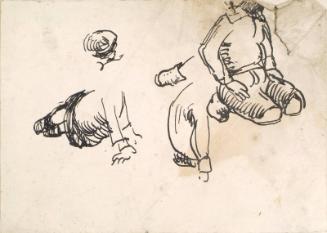 Studies of a Kneeling Youth