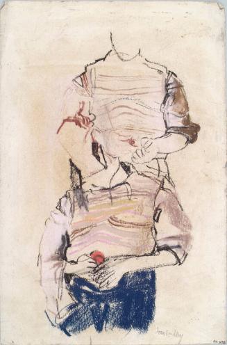 Study of Child in Striped Jersey