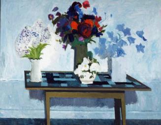 Three Jugs of Flowers