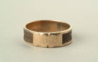 Hair Mourning Ring