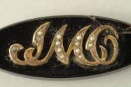 I.M.O. Mourning Brooch