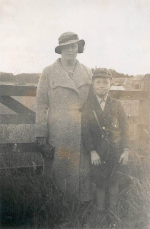 Alexander T. Mackay with Mother