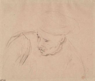 Head of a Turk - Study for Slave Market, Constantinople