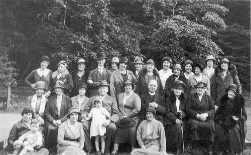 Alexander T. Mackay with Group of Women