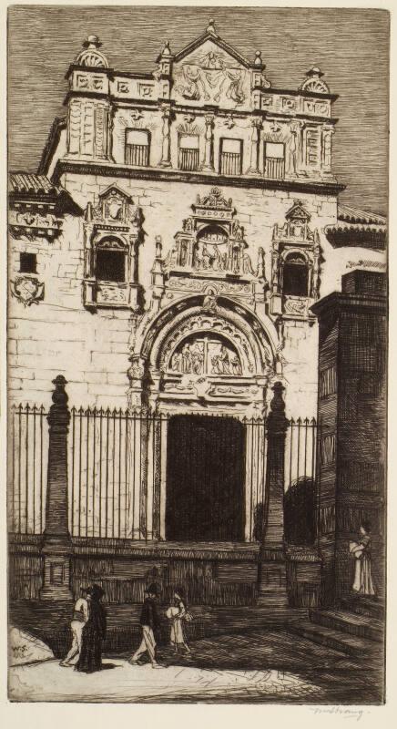 The Doorway Of Santa Cruz, Toledo