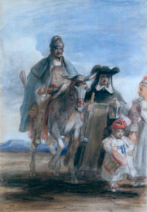 Spanish Travellers by Sir David Wilkie