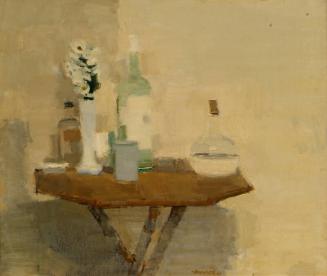 Still Life on a Bamboo Table