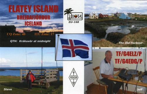 Amateur Radio QSL Card