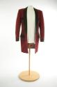 Maroon Teddy Boy Coat