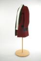 Maroon Teddy Boy Coat