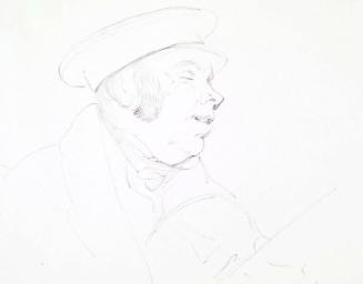 A Man Playing the Violin