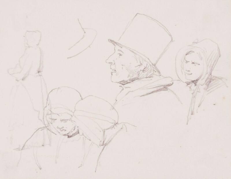 Study of Heads and Figures (full-figure and quarter-length)