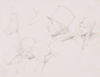 Study of Heads and Figures (full-figure and quarter-length)