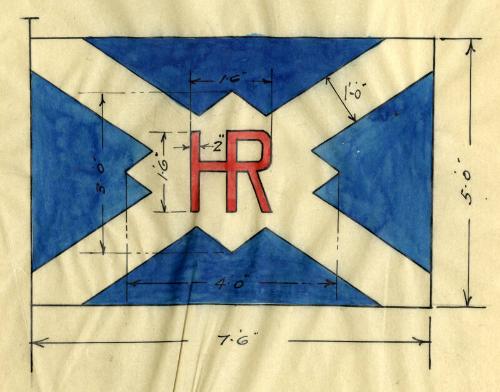 House Flag Of Hall Russell & Co. Ltd