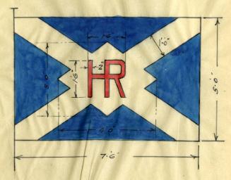 House Flag Of Hall Russell & Co. Ltd