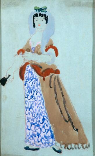 The Enchanted Grove - Court Lady II by Duncan Grant