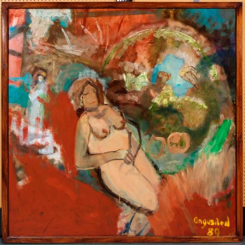 An Angel Ascending to Heaven