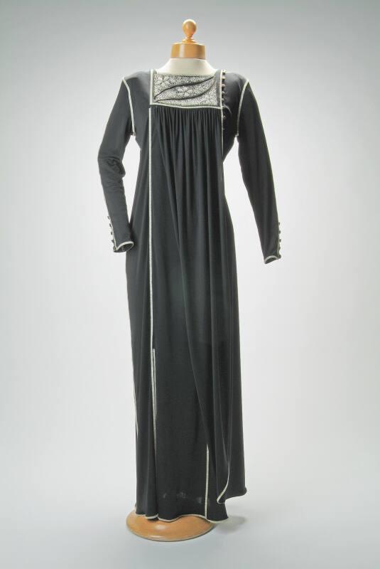 Black Quiana Jersey Dress