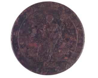 AB/Q/73 Copper Alloy Coin