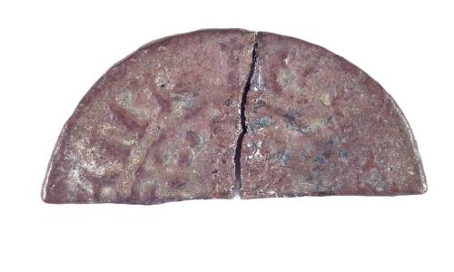 Cut Halfpenny (John)