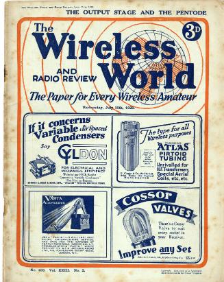 Wireless World, 11th July 1928