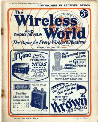 Wireless World, 25th July 1928