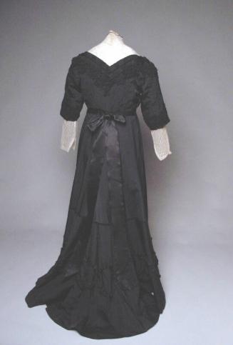 Black Day Dress for Ordinary Mourning