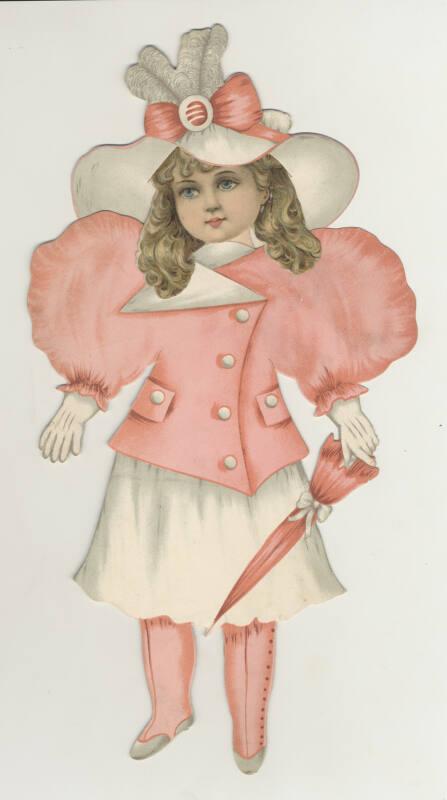 Dolly Delight Paper Doll and Outfits