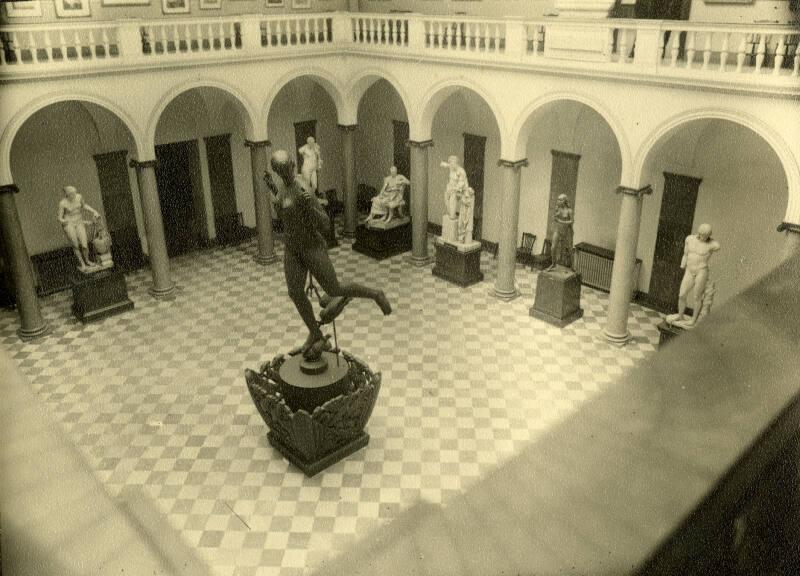 Photograph of Aberdeen Art Gallery interior - Centre Court from Balcony