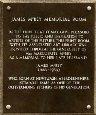 James McBey Memorial Room