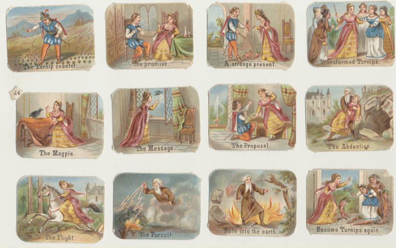 Set of 12 Story Scrap-booking Scraps